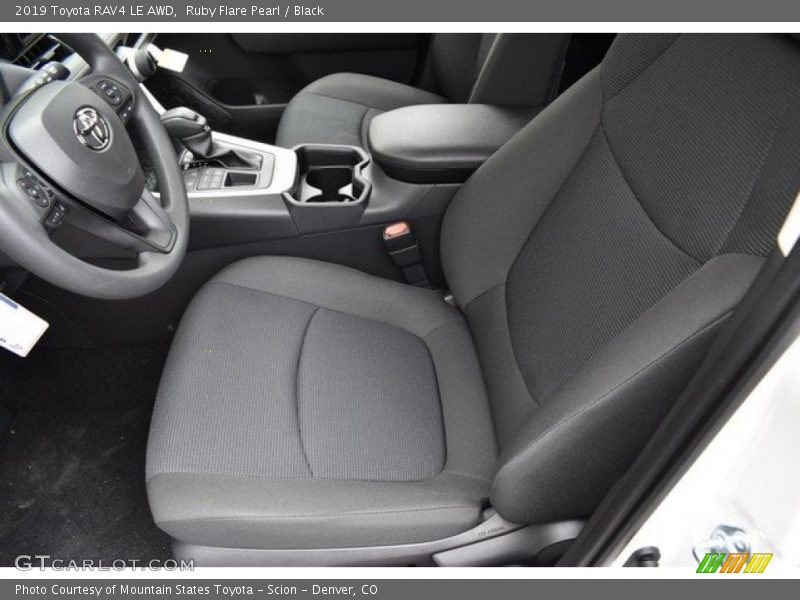 Ruby Flare Pearl / Black 2019 Toyota RAV4 LE AWD