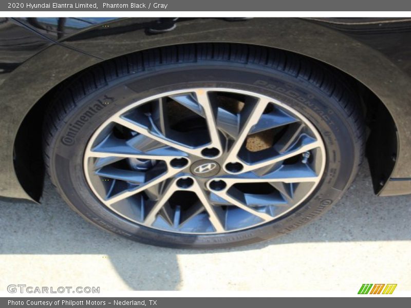 Phantom Black / Gray 2020 Hyundai Elantra Limited