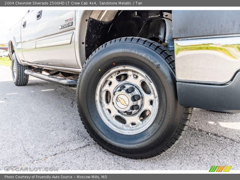 Sandstone Metallic / Tan 2004 Chevrolet Silverado 2500HD LT Crew Cab 4x4