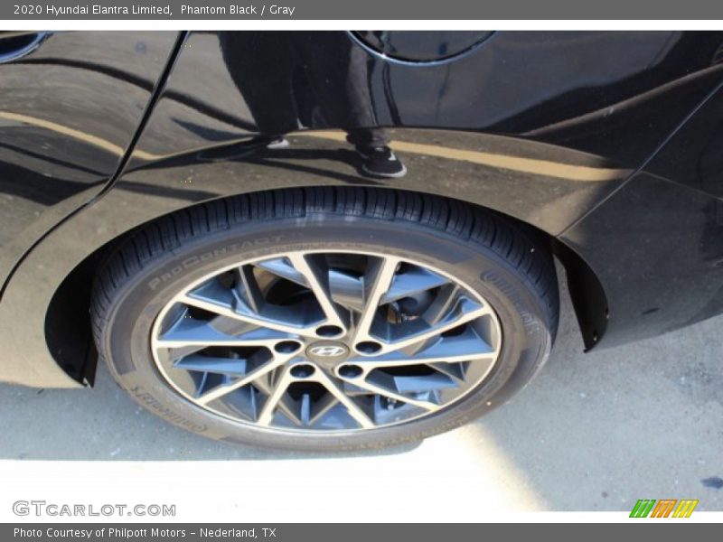 Phantom Black / Gray 2020 Hyundai Elantra Limited