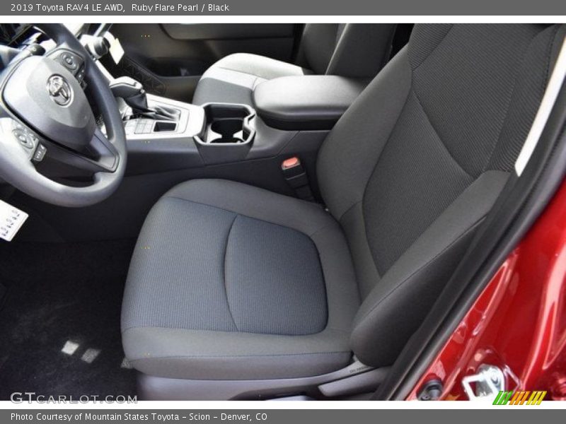 Ruby Flare Pearl / Black 2019 Toyota RAV4 LE AWD