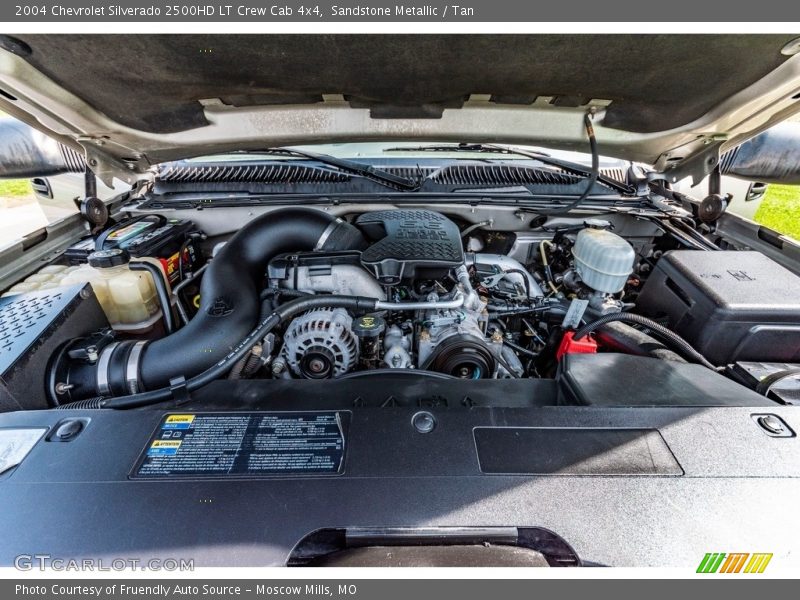 Sandstone Metallic / Tan 2004 Chevrolet Silverado 2500HD LT Crew Cab 4x4
