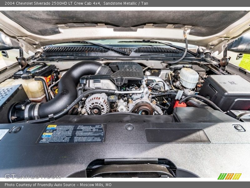 Sandstone Metallic / Tan 2004 Chevrolet Silverado 2500HD LT Crew Cab 4x4