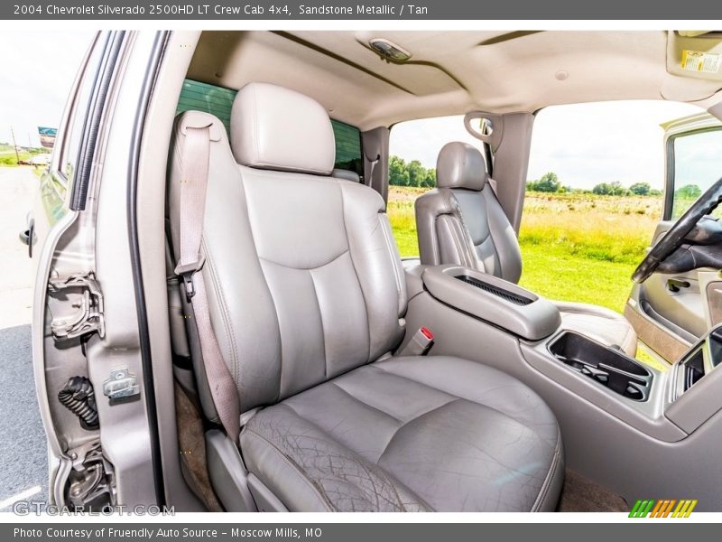 Sandstone Metallic / Tan 2004 Chevrolet Silverado 2500HD LT Crew Cab 4x4