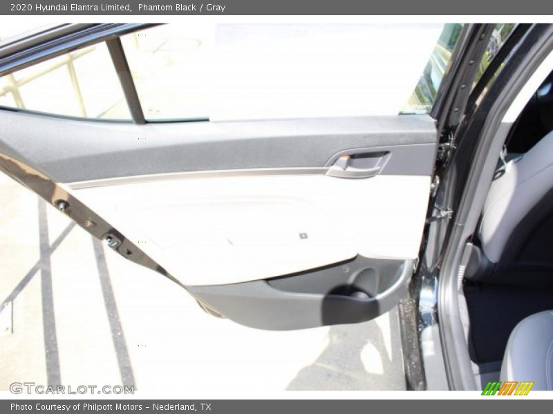 Phantom Black / Gray 2020 Hyundai Elantra Limited