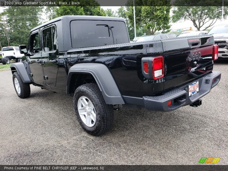 Black / Black 2020 Jeep Gladiator Sport 4x4