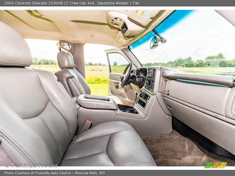 Sandstone Metallic / Tan 2004 Chevrolet Silverado 2500HD LT Crew Cab 4x4