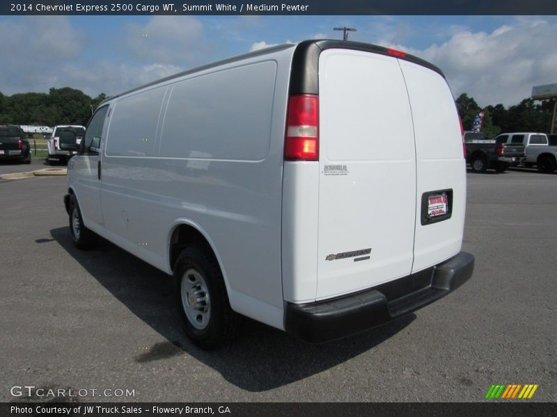 Summit White / Medium Pewter 2014 Chevrolet Express 2500 Cargo WT