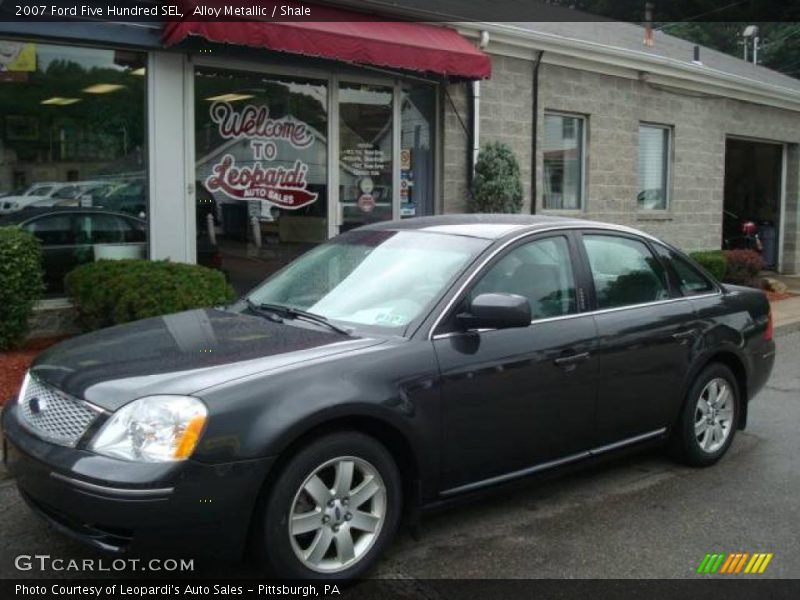 Alloy Metallic / Shale 2007 Ford Five Hundred SEL