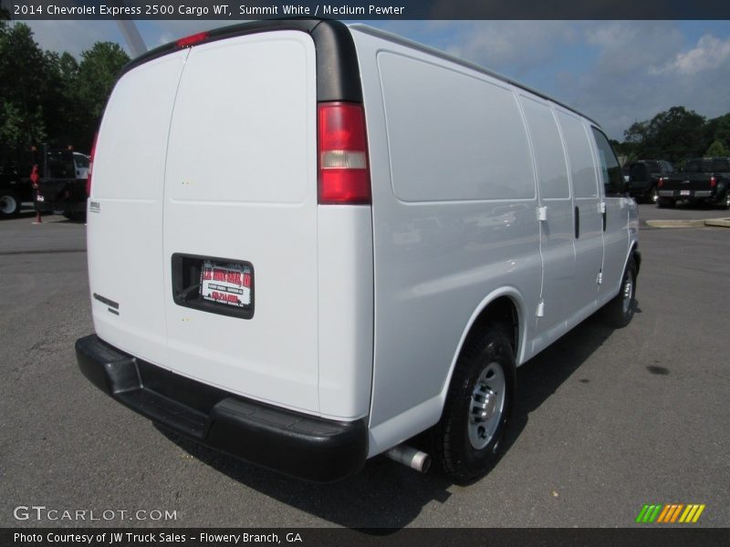 Summit White / Medium Pewter 2014 Chevrolet Express 2500 Cargo WT