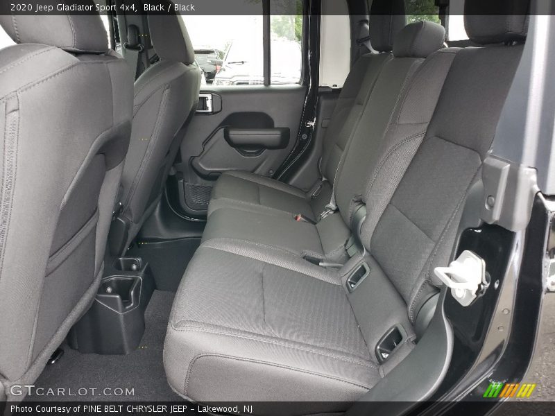 Rear Seat of 2020 Gladiator Sport 4x4