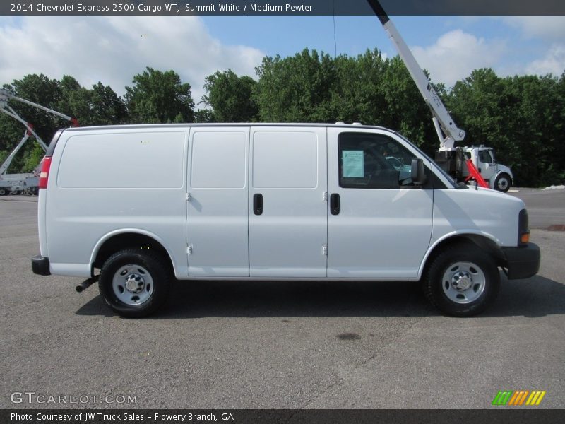 Summit White / Medium Pewter 2014 Chevrolet Express 2500 Cargo WT