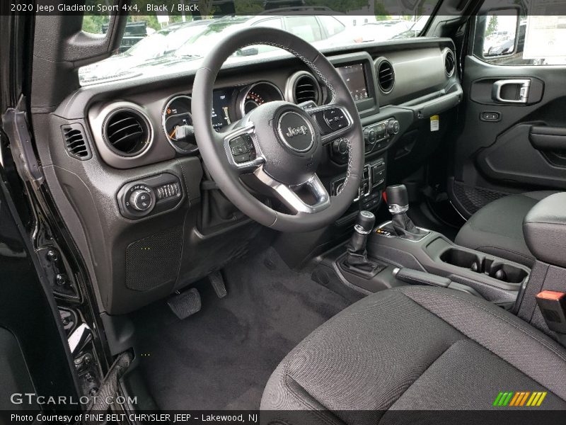 Front Seat of 2020 Gladiator Sport 4x4