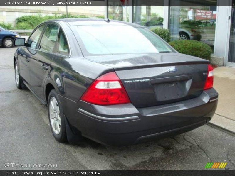 Alloy Metallic / Shale 2007 Ford Five Hundred SEL