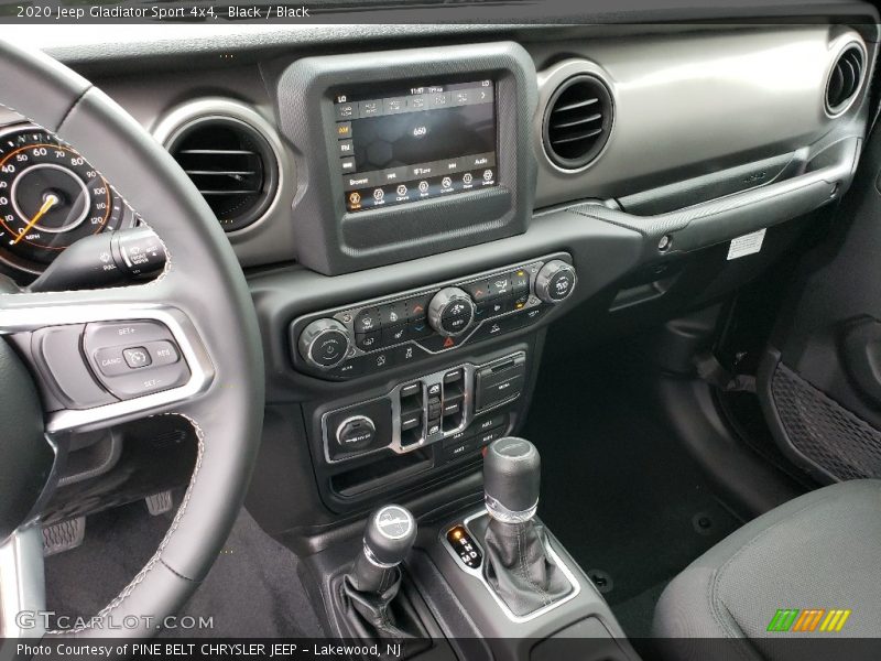 Dashboard of 2020 Gladiator Sport 4x4