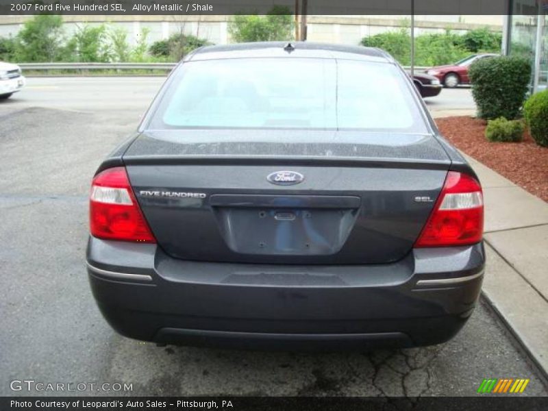 Alloy Metallic / Shale 2007 Ford Five Hundred SEL