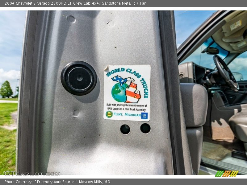 Sandstone Metallic / Tan 2004 Chevrolet Silverado 2500HD LT Crew Cab 4x4