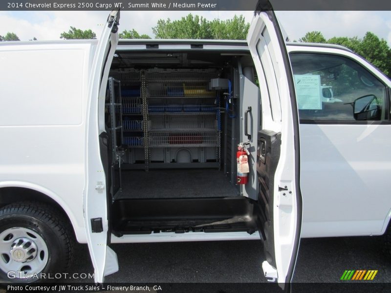 Summit White / Medium Pewter 2014 Chevrolet Express 2500 Cargo WT