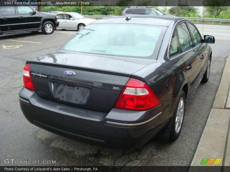 Alloy Metallic / Shale 2007 Ford Five Hundred SEL