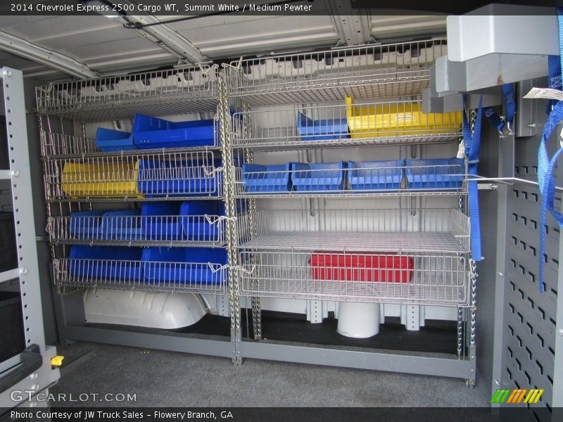 Summit White / Medium Pewter 2014 Chevrolet Express 2500 Cargo WT