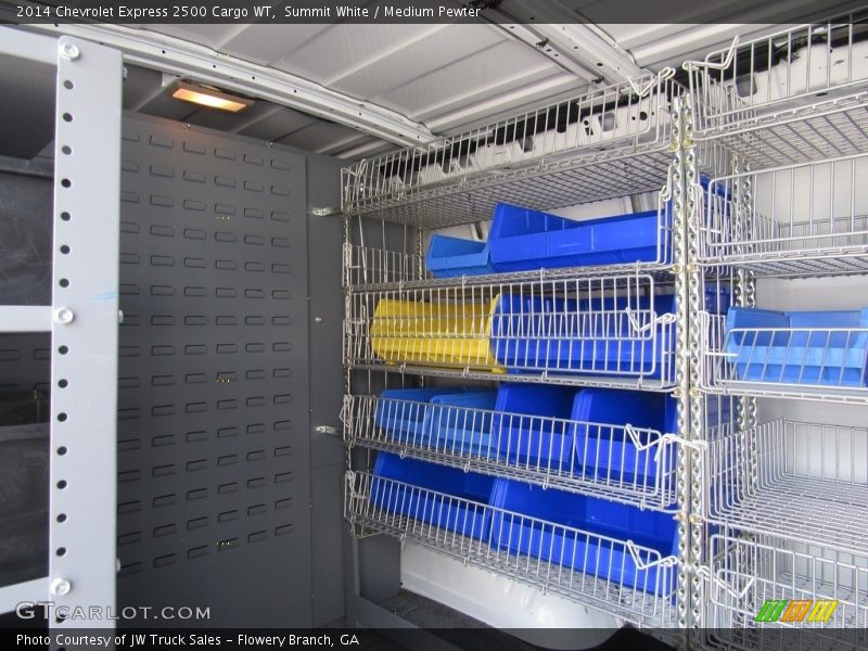 Summit White / Medium Pewter 2014 Chevrolet Express 2500 Cargo WT