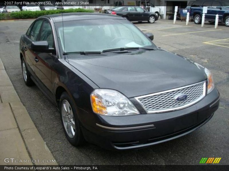 Alloy Metallic / Shale 2007 Ford Five Hundred SEL