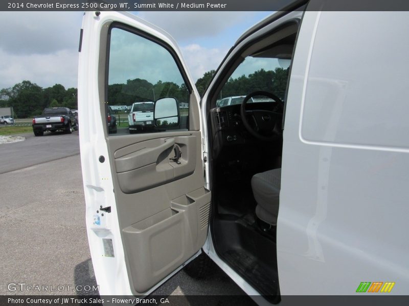 Summit White / Medium Pewter 2014 Chevrolet Express 2500 Cargo WT