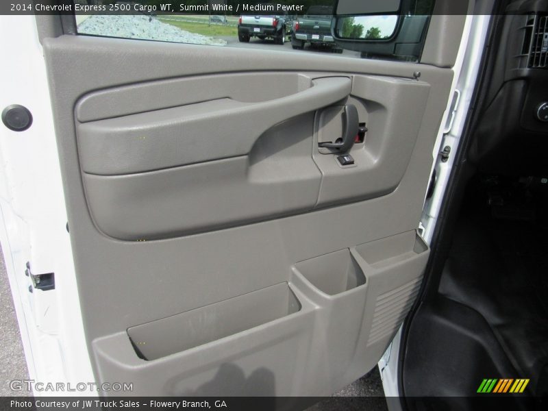 Summit White / Medium Pewter 2014 Chevrolet Express 2500 Cargo WT