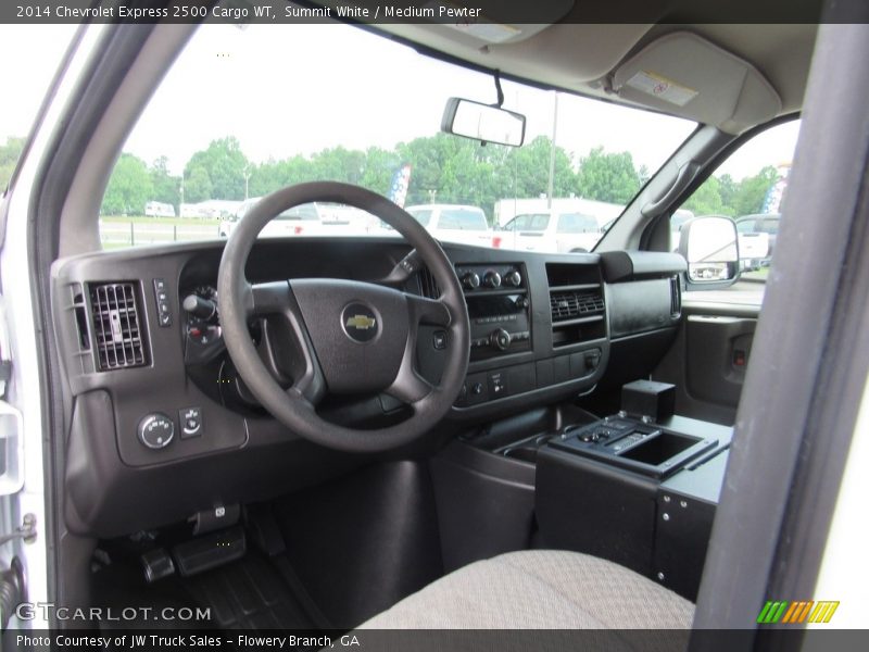 Summit White / Medium Pewter 2014 Chevrolet Express 2500 Cargo WT
