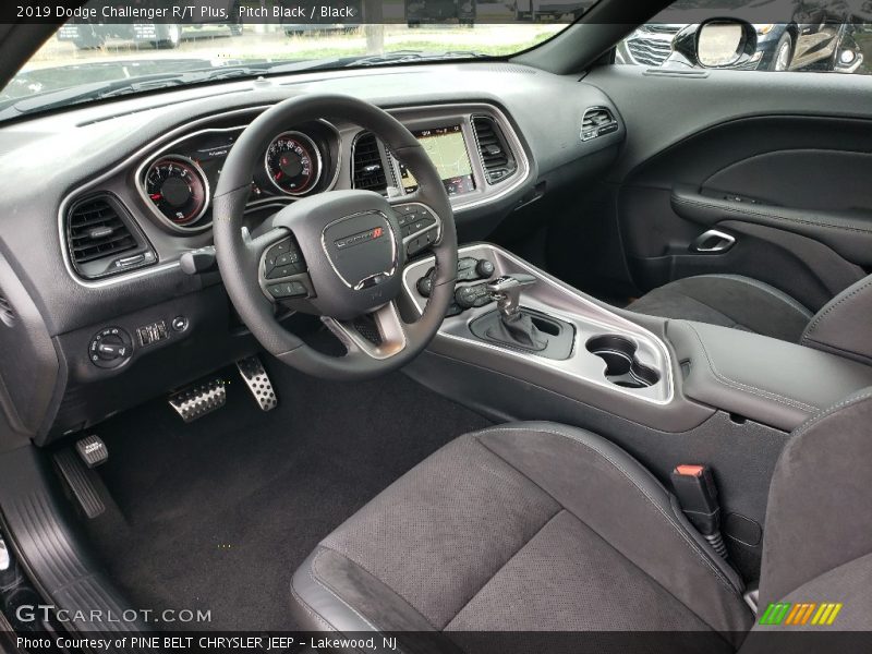 Pitch Black / Black 2019 Dodge Challenger R/T Plus