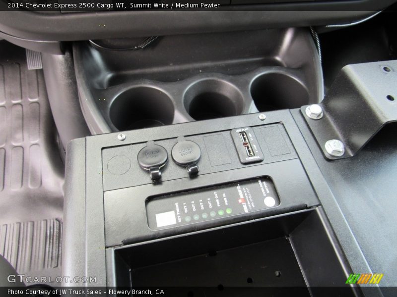 Summit White / Medium Pewter 2014 Chevrolet Express 2500 Cargo WT
