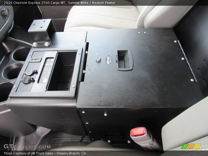Summit White / Medium Pewter 2014 Chevrolet Express 2500 Cargo WT