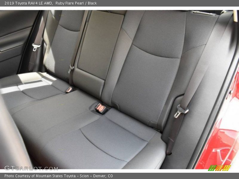 Ruby Flare Pearl / Black 2019 Toyota RAV4 LE AWD