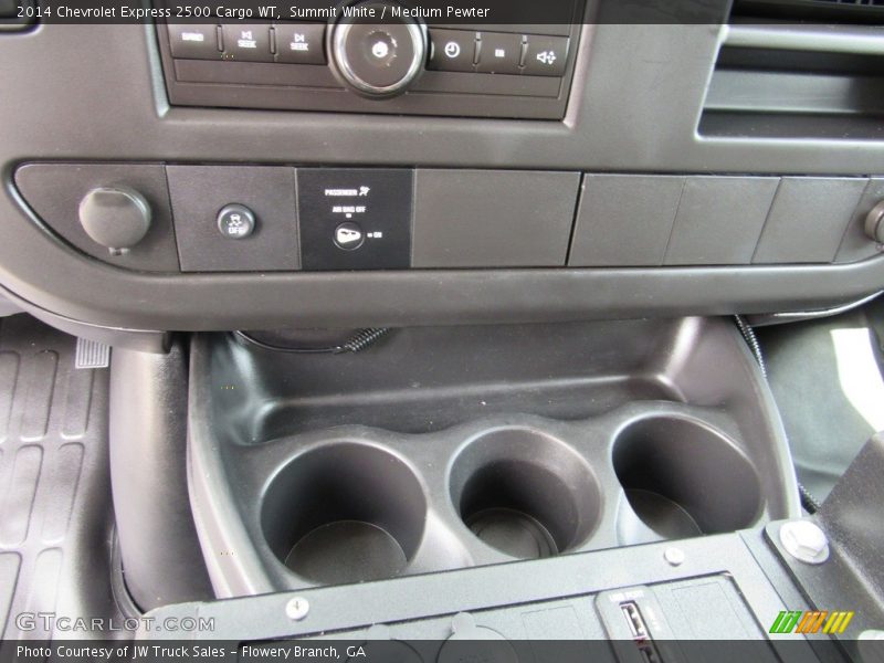 Summit White / Medium Pewter 2014 Chevrolet Express 2500 Cargo WT