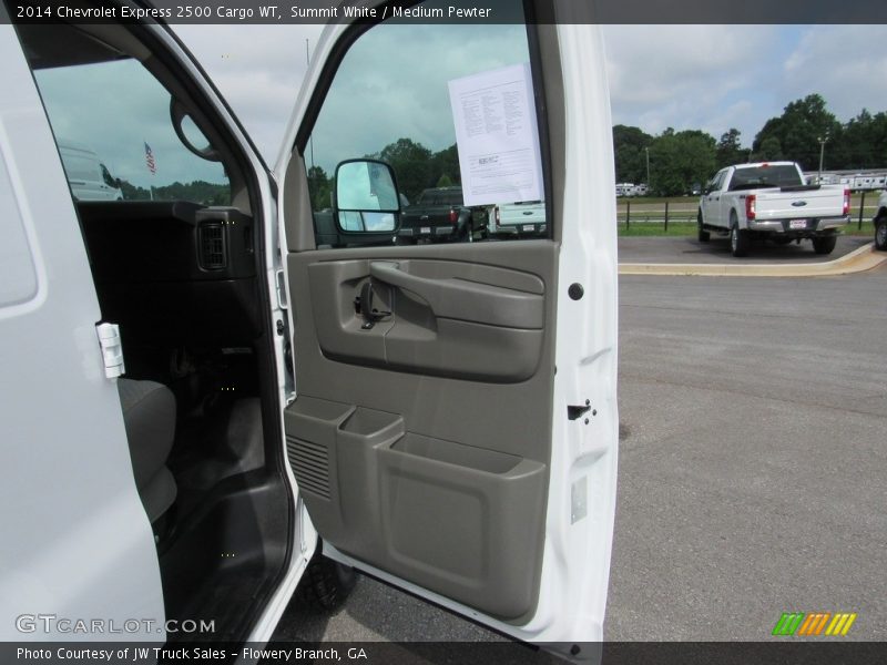 Summit White / Medium Pewter 2014 Chevrolet Express 2500 Cargo WT