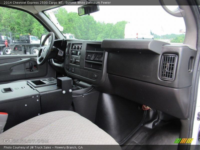 Summit White / Medium Pewter 2014 Chevrolet Express 2500 Cargo WT