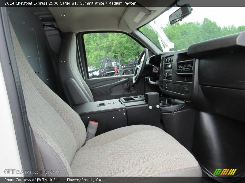 Summit White / Medium Pewter 2014 Chevrolet Express 2500 Cargo WT