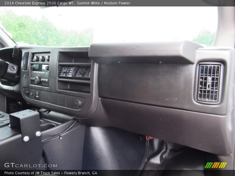 Summit White / Medium Pewter 2014 Chevrolet Express 2500 Cargo WT