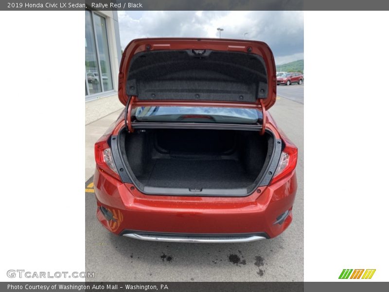 Rallye Red / Black 2019 Honda Civic LX Sedan
