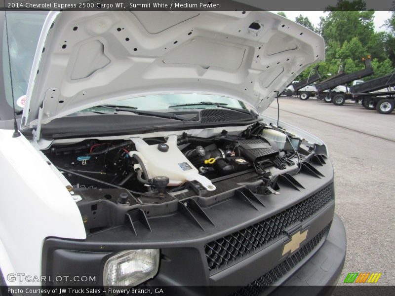 Summit White / Medium Pewter 2014 Chevrolet Express 2500 Cargo WT
