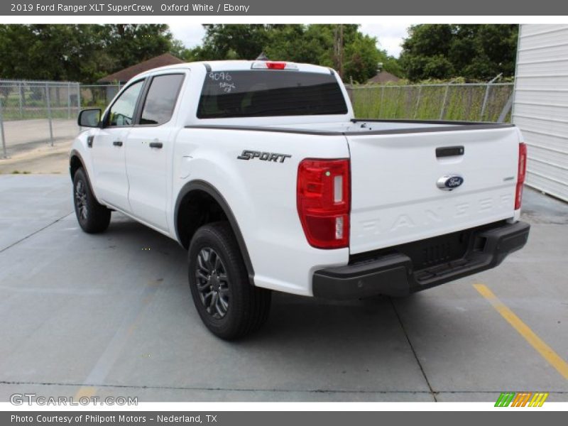 Oxford White / Ebony 2019 Ford Ranger XLT SuperCrew