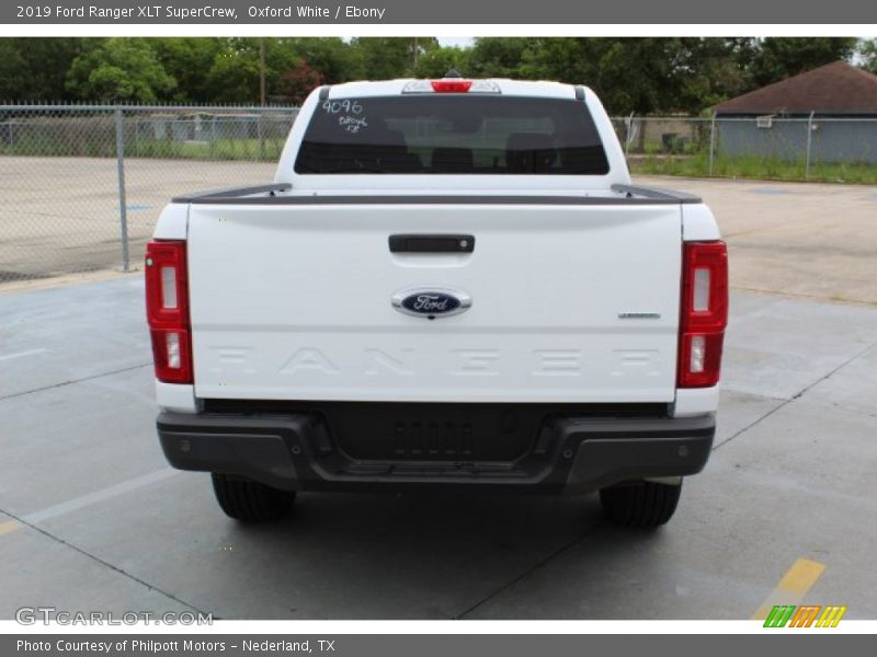 Oxford White / Ebony 2019 Ford Ranger XLT SuperCrew