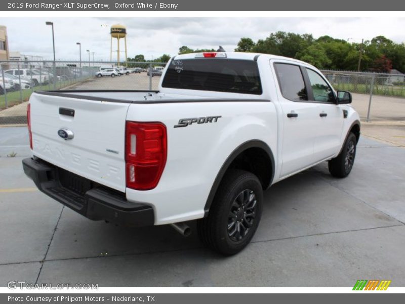 Oxford White / Ebony 2019 Ford Ranger XLT SuperCrew