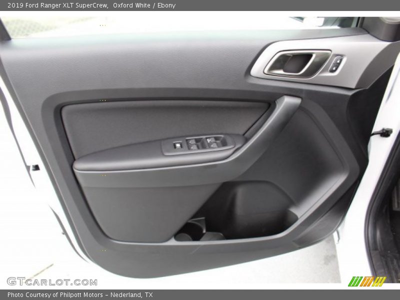 Oxford White / Ebony 2019 Ford Ranger XLT SuperCrew