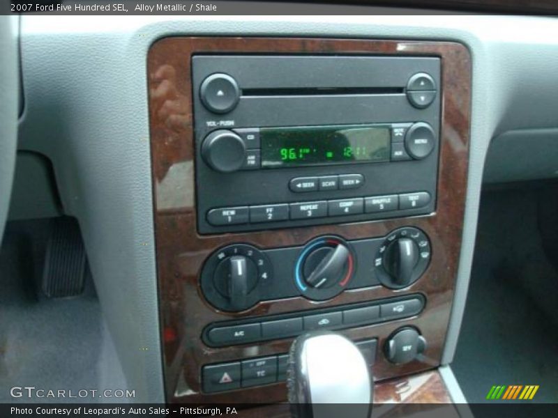 Alloy Metallic / Shale 2007 Ford Five Hundred SEL