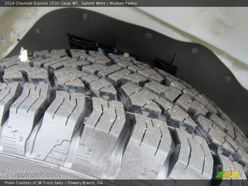 Summit White / Medium Pewter 2014 Chevrolet Express 2500 Cargo WT