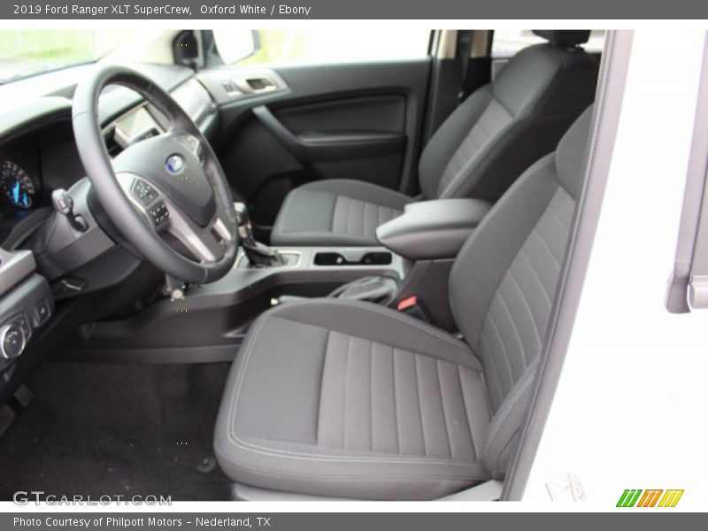 Oxford White / Ebony 2019 Ford Ranger XLT SuperCrew