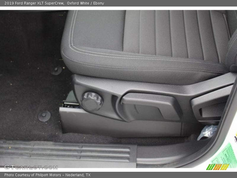 Oxford White / Ebony 2019 Ford Ranger XLT SuperCrew