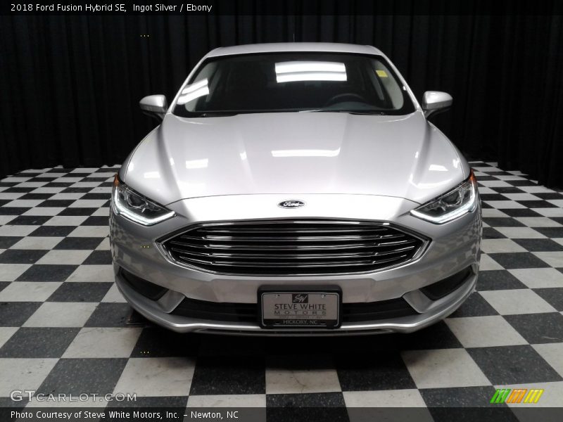 Ingot Silver / Ebony 2018 Ford Fusion Hybrid SE