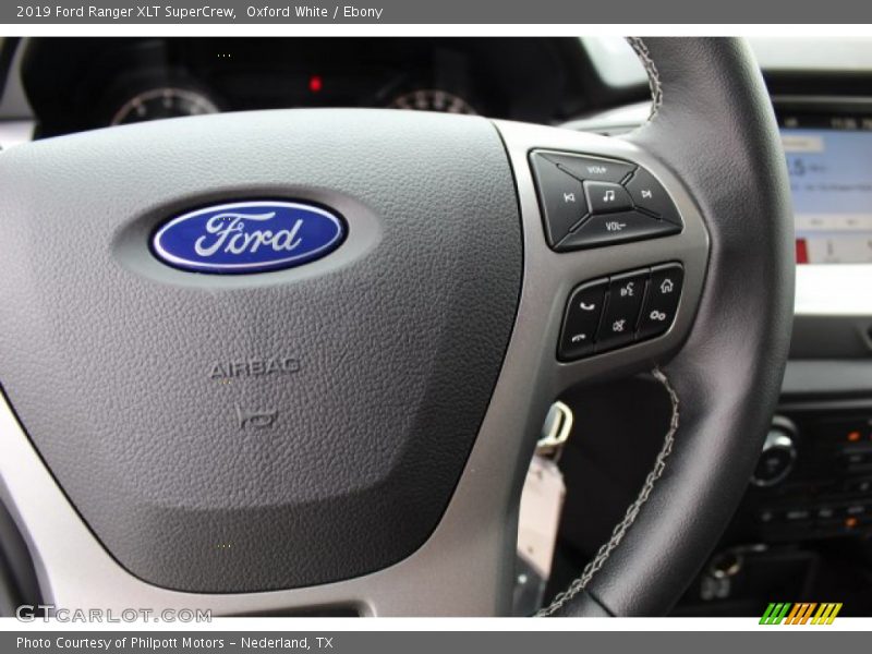 Oxford White / Ebony 2019 Ford Ranger XLT SuperCrew